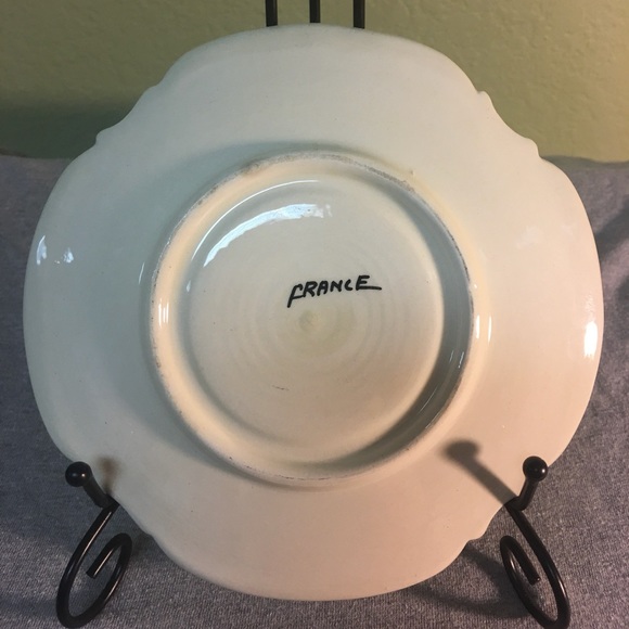 Vintage Quimper Pottery Cup & Saucer Set - Picture 3 of 16